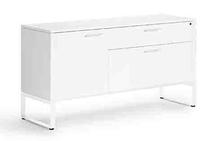 Linea Multifunction Cabinet in Satin White