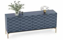 Ripple Credenza in Ocean