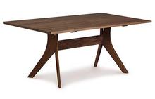 Audrey 46x84 Extension Table in Natural Walnut