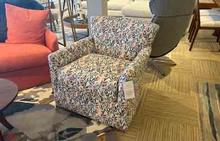 Shelburne Swivel Chair in Wildwood Nectar