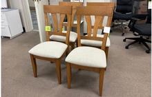 Kelly Dining Chair in Flax by Saloom