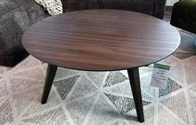 Martin Round Cocktail Table in Aurora by Saloom