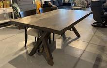 Quincy 42x72 Dining Table with Mondo Top in Nantucket by Saloom