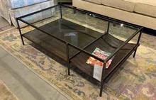Sling Coffee Table in Burnished Iron