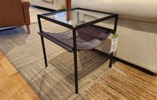 Sling Drink Table in Burnished Iron