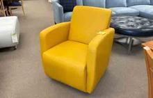 Bowen Swivel Glider in Sunflower Yellow