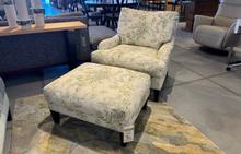 Addie Chair & Ottoman in Treasures Natural