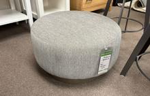 Spin Ottoman in Grey by Thayer Coggin