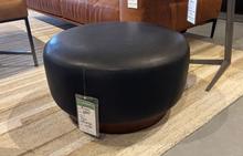 Spin Ottoman in Black by Thayer Coggin